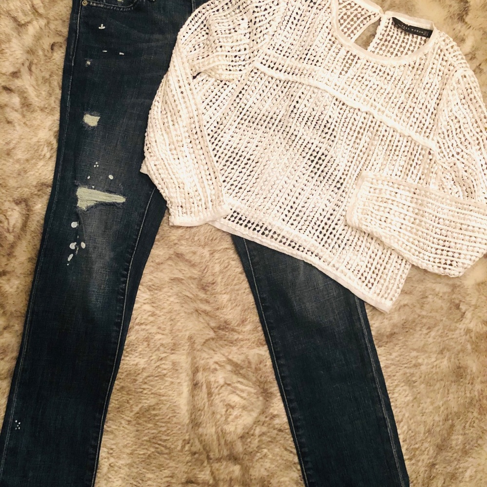 Zara crop top